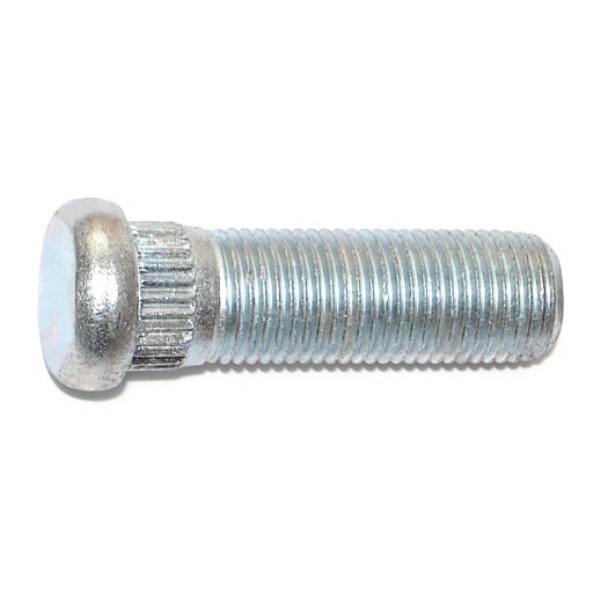 Midwest Fastener 1/2"-20 x 1-17/32" Zinc Plated Steel Fine Thread Automotive Wheel Studs 6PK 75405 - main
